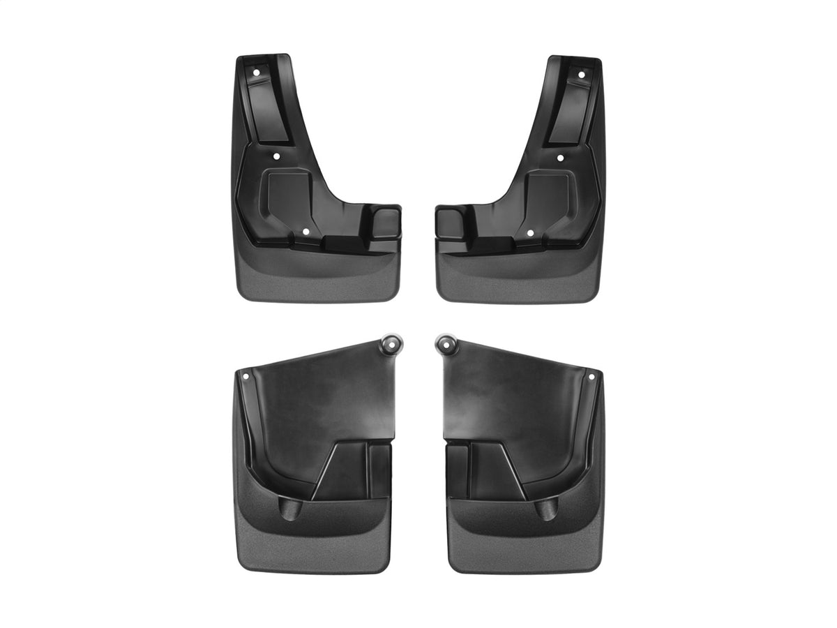 Weathertech - MudFlap No-Drill DigitalFit® MudFlap Kit - Black 16-18 RAV4 - 110057-120057