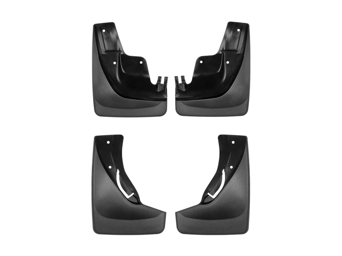 Weathertech - MudFlap No-Drill DigitalFit® MudFlap Kit - Black 11-21 Grand Cherokee / 22 Grand Cherokee WK - 110058-1200