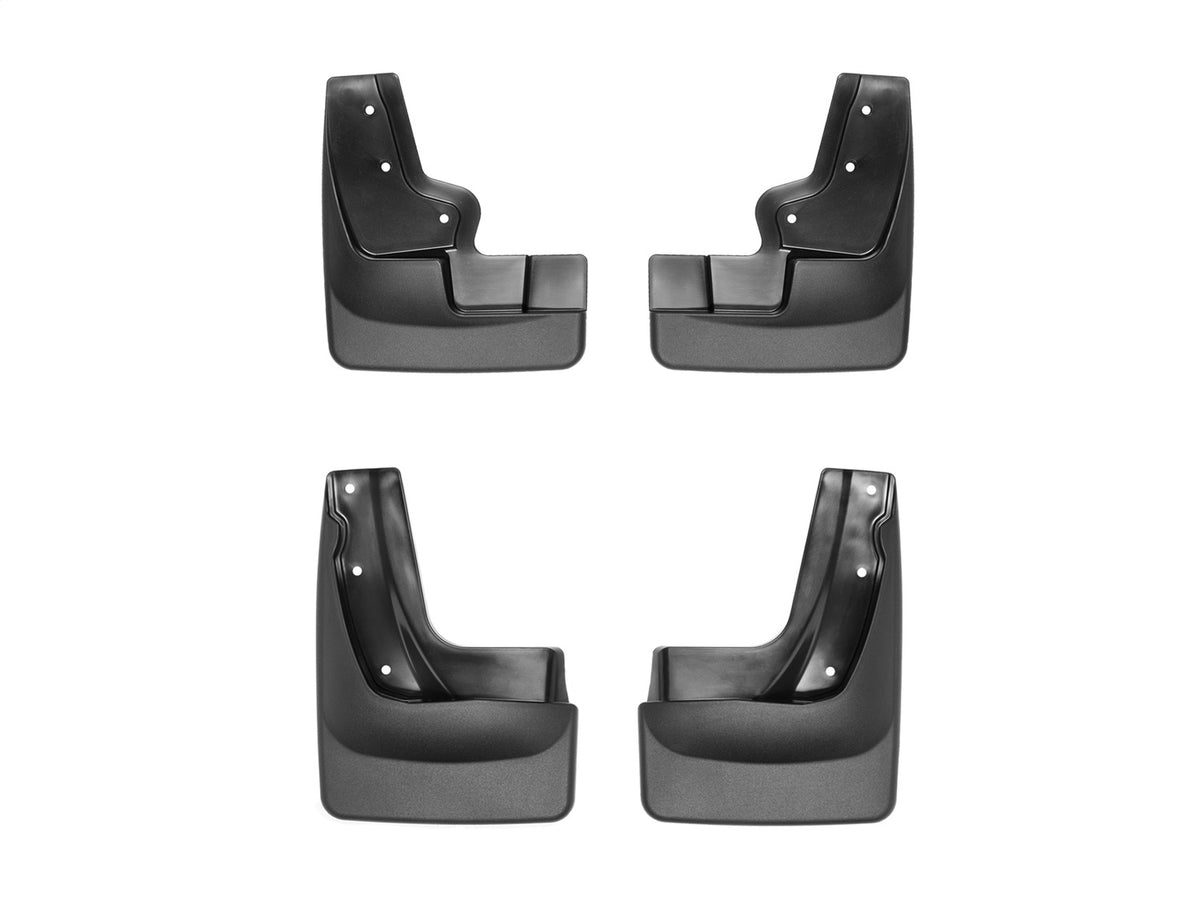Weathertech - MudFlap No-Drill DigitalFit® MudFlap Kit - Black 15-18 Edge - 110060-120060