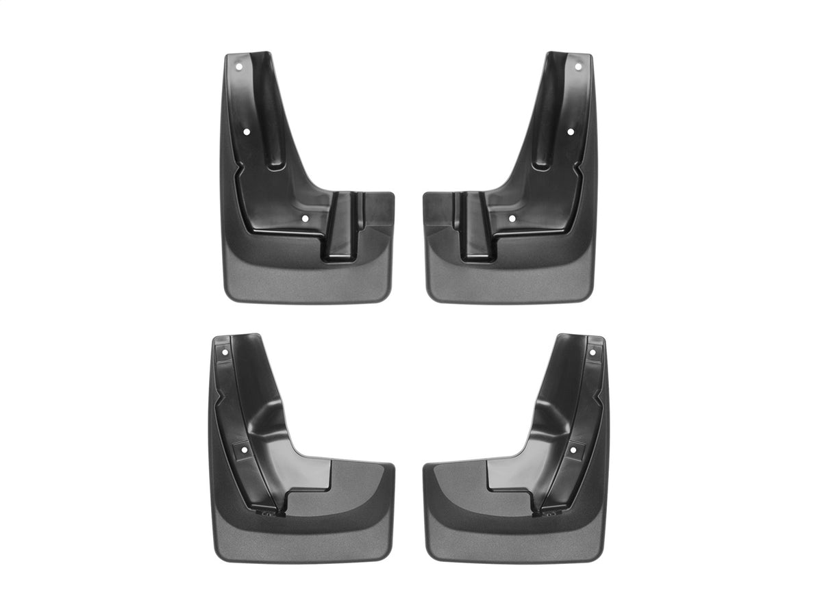 Weathertech - MudFlap No-Drill DigitalFit® MudFlap Kit - Black 14-18 Forester - 110061-120061