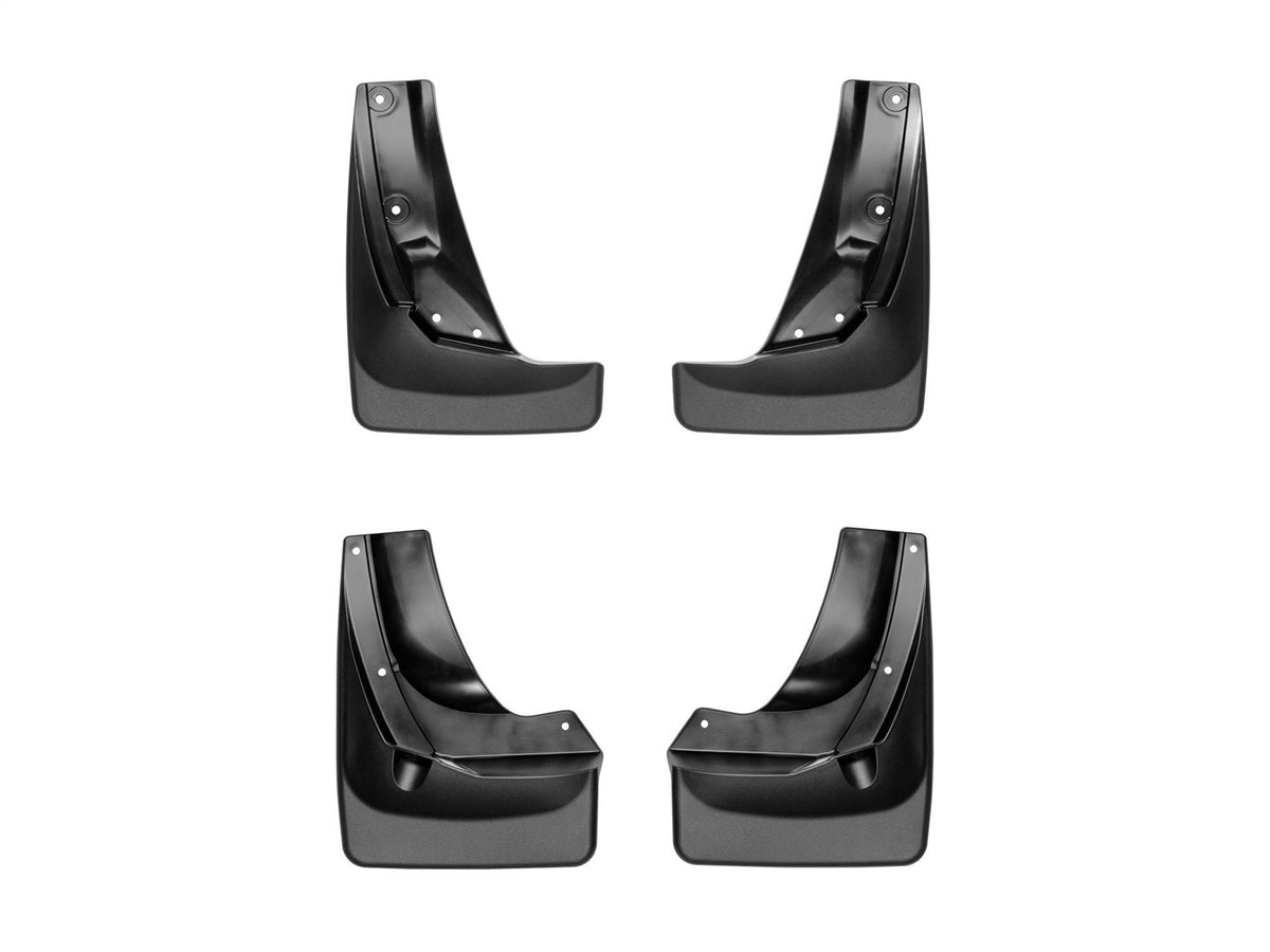 Weathertech - MudFlap No-Drill DigitalFit® MudFlap Kit - Black 17-20 Ridgeline - 110063-120069