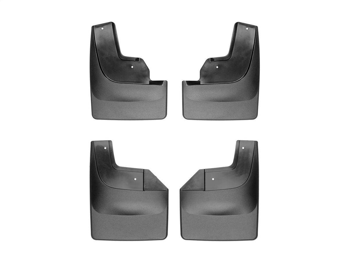 Weathertech - MudFlap No-Drill DigitalFit® MudFlap Kit - Black 17-20 F 150 - 110073-120073