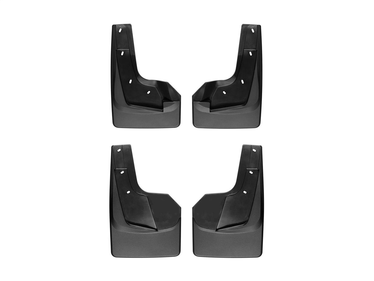 Weathertech - MudFlap No-Drill DigitalFit® MudFlap Kit - Black 19-24 1500 - 110093-120093