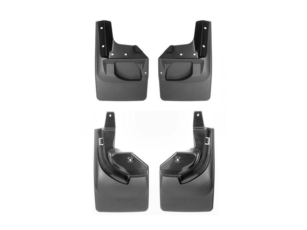 Weathertech - MudFlap No-Drill DigitalFit® MudFlap Kit - Black 18-26 Wrangler - 110097-120097