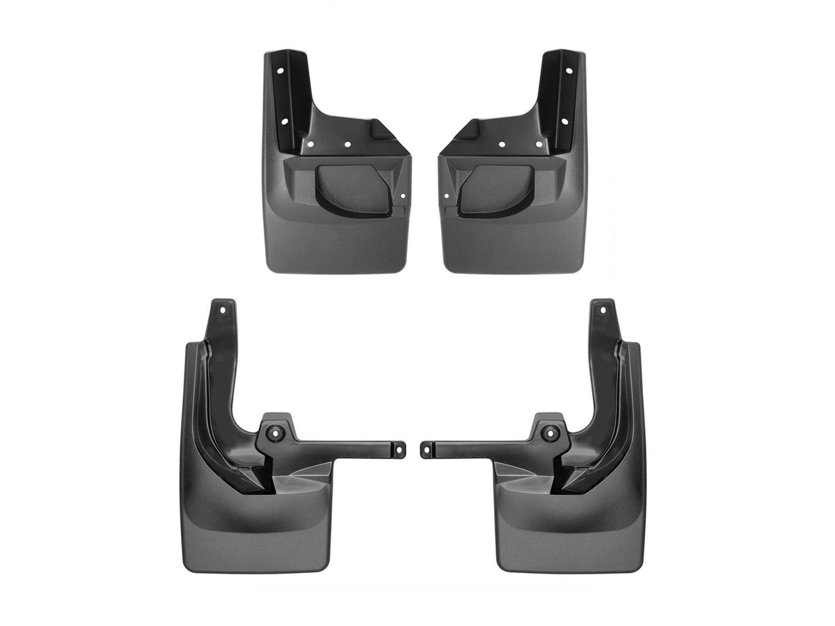 Weathertech - MudFlap No-Drill DigitalFit® MudFlap Kit - Black 18-26 Wrangler - 110097-120099