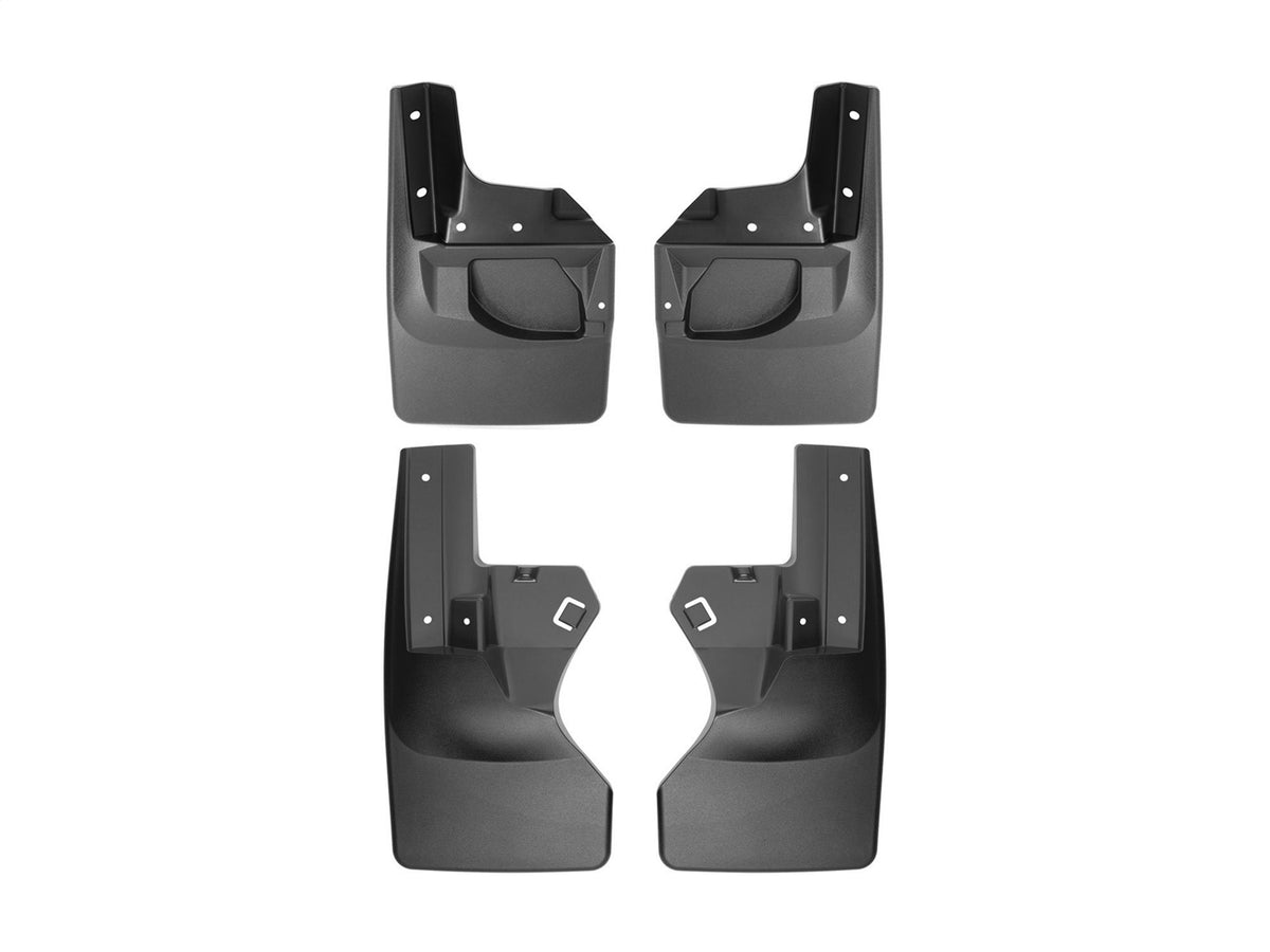 Weathertech - MudFlap No-Drill DigitalFit® MudFlap Kit - Black 20-25 Gladiator - 110097-120113