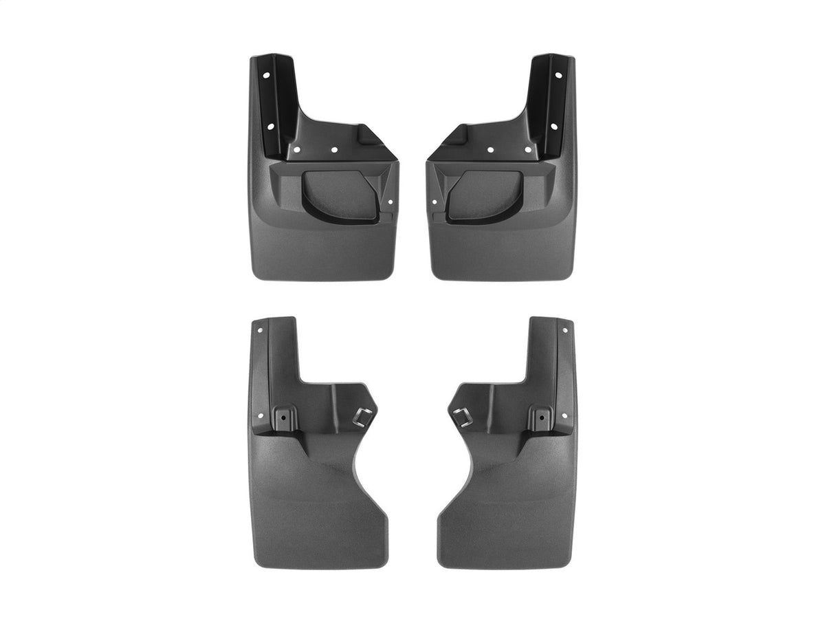 Weathertech - MudFlap No-Drill DigitalFit® MudFlap Kit - Black 20-25 Gladiator - 110097-120172