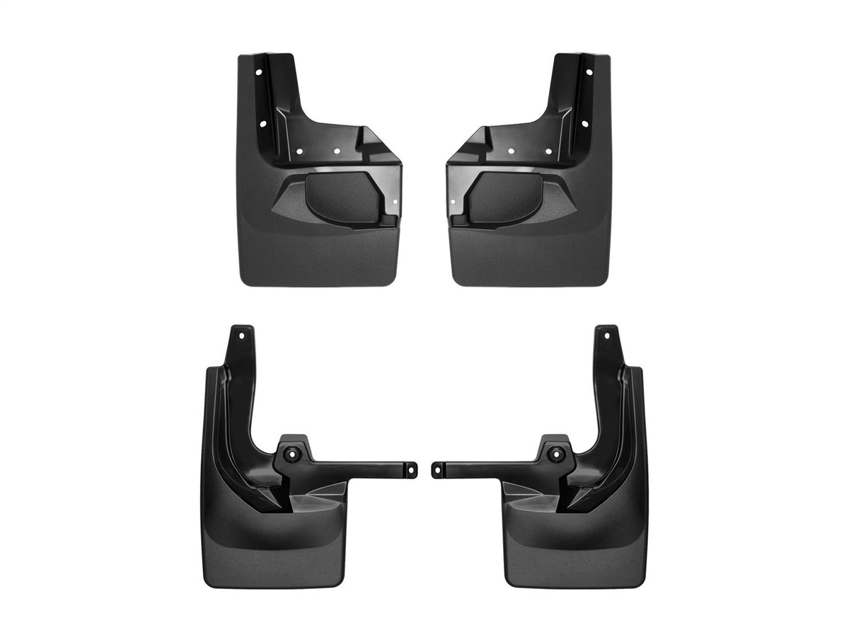 Weathertech - MudFlap No-Drill DigitalFit® MudFlap Kit - Black 18-25 Wrangler - 110100-120099