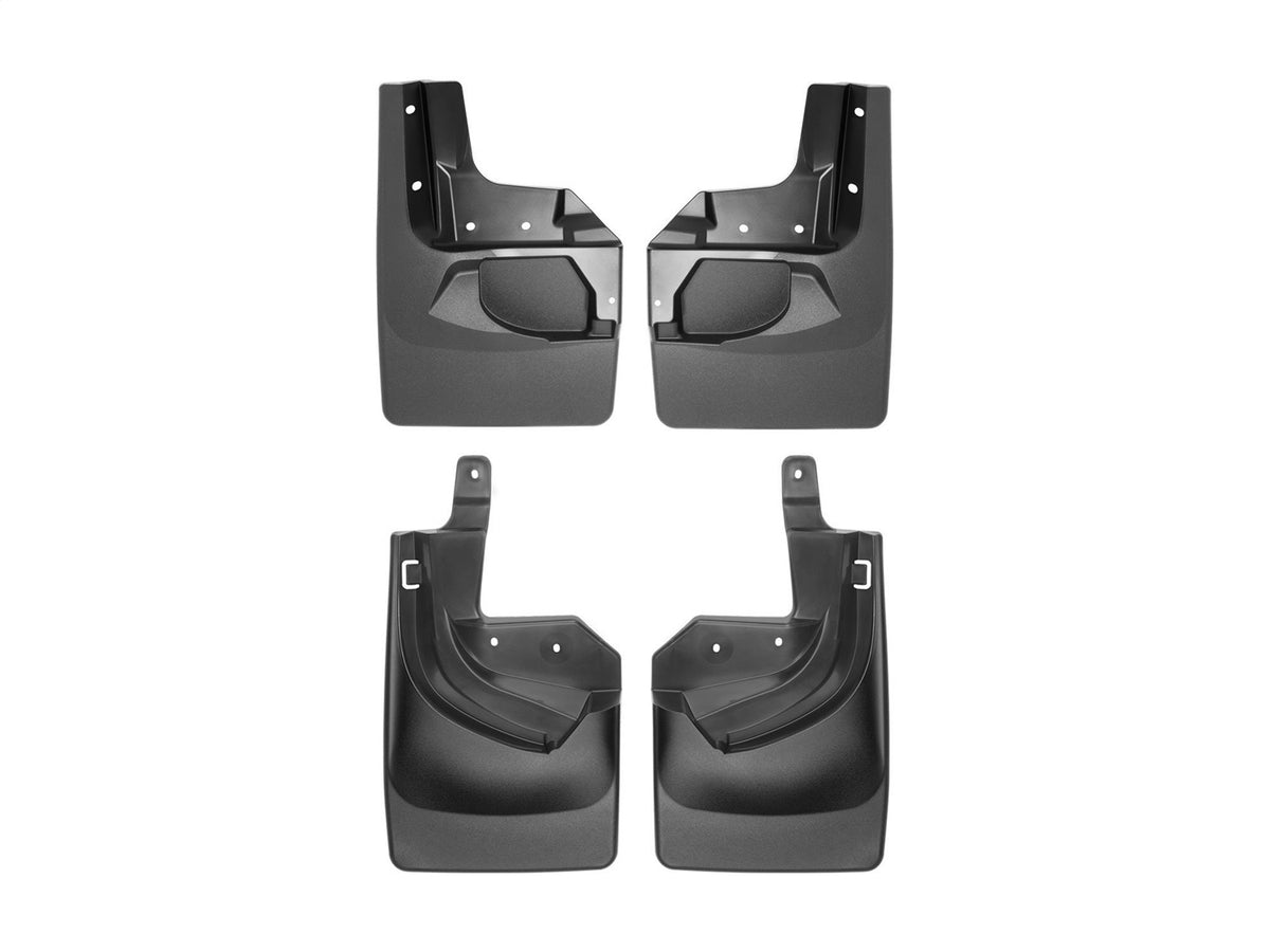 Weathertech - MudFlap No-Drill DigitalFit® MudFlap Kit - Black 18-25 Wrangler - 110100-120100