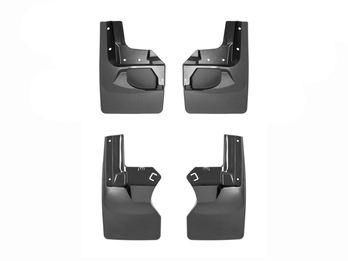 Weathertech - MudFlap No-Drill DigitalFit® MudFlap Kit - Black 20-25 Gladiator - 110100-120112
