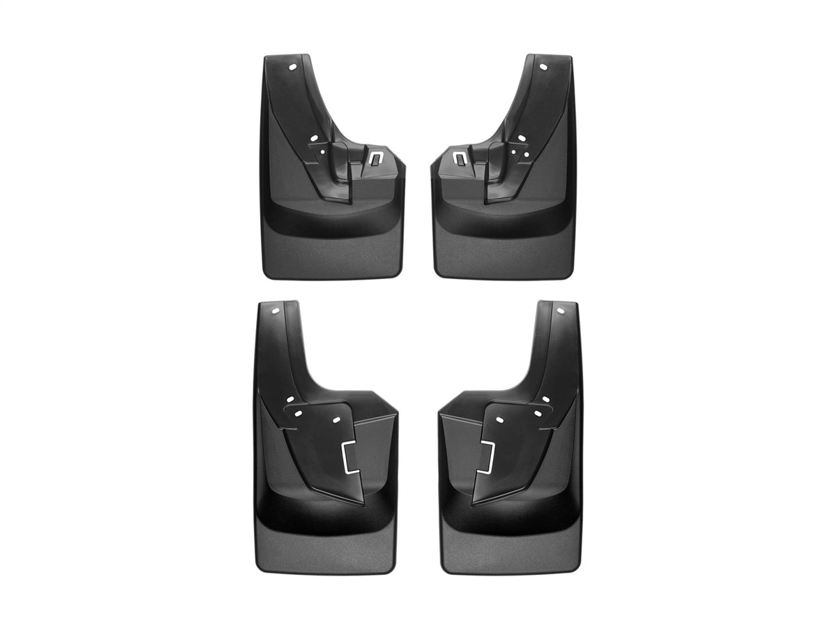 Weathertech - MudFlap No-Drill DigitalFit® MudFlap Kit - Black 19-24 2500 / 19-24 3500 - 110109-120109