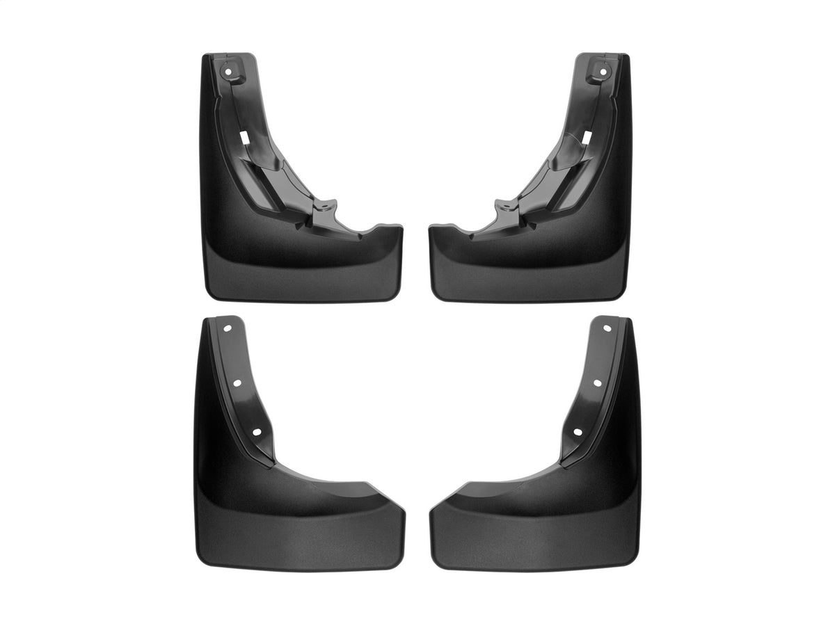 Weathertech - MudFlap No-Drill DigitalFit® MudFlap Kit - Black 20-26 Explorer - 110111-120111
