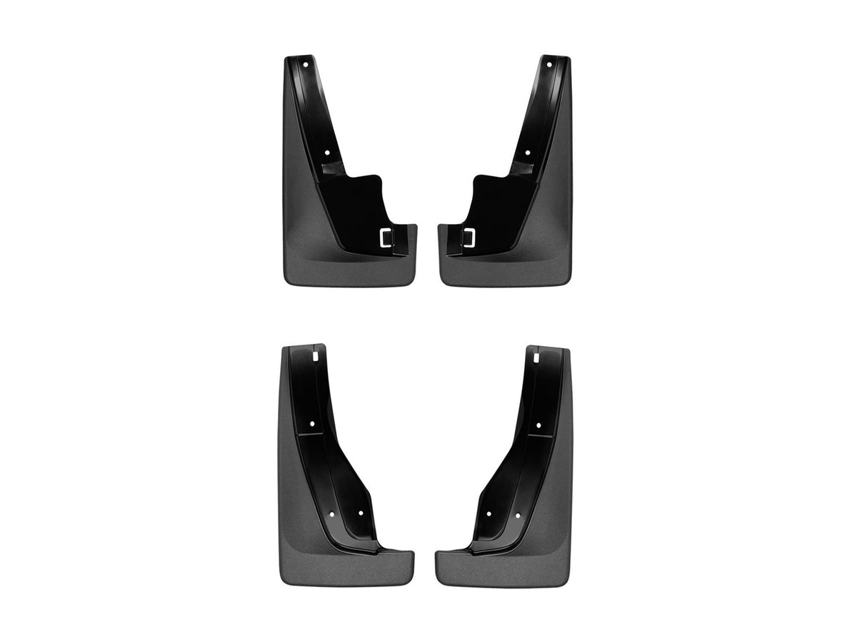 Weathertech - MudFlap No-Drill DigitalFit® MudFlap Kit - Black 11-26 Durango - 110124-120124