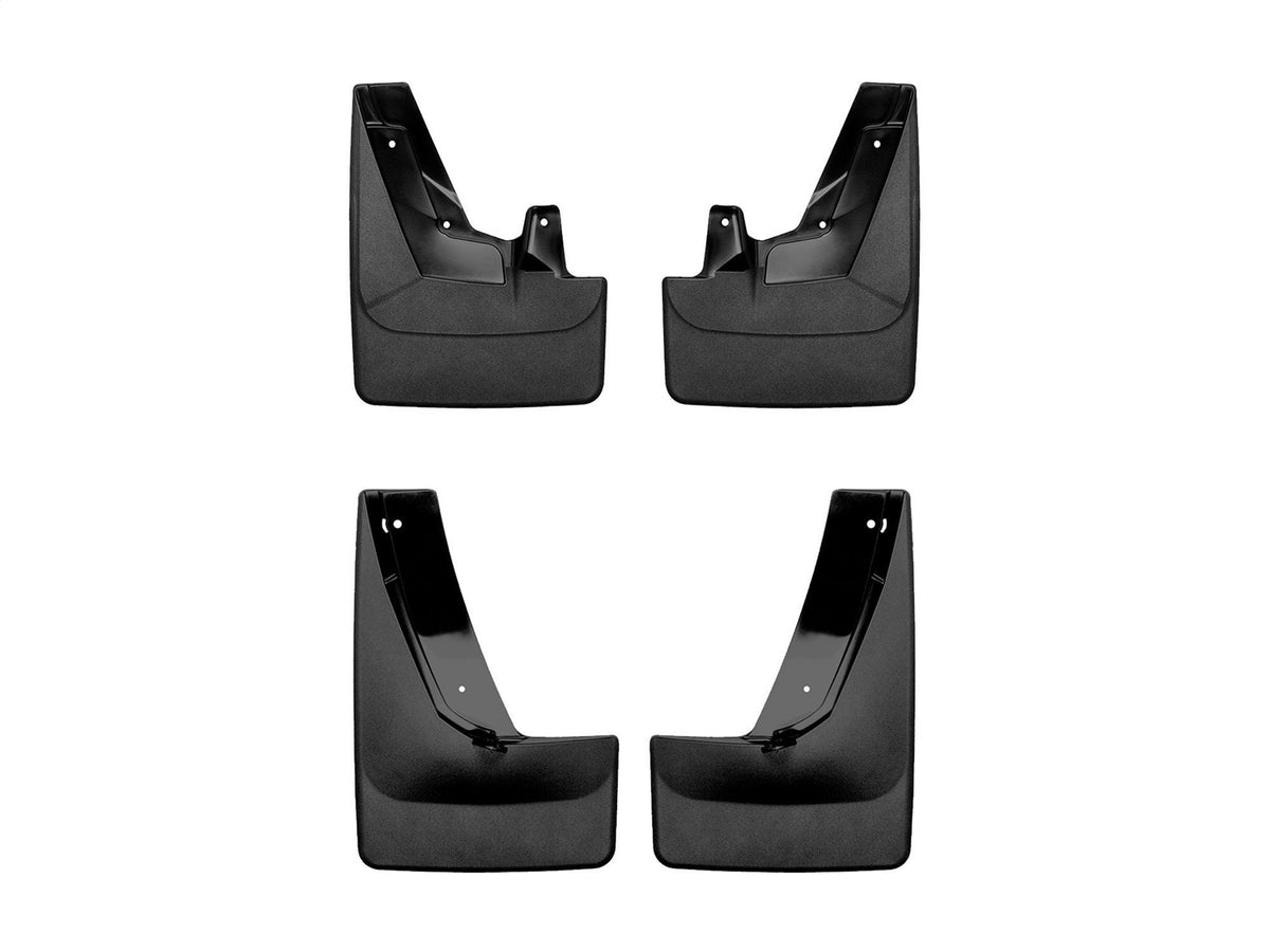 Weathertech - MudFlap No-Drill DigitalFit® MudFlap Kit - Black - 110125-120125