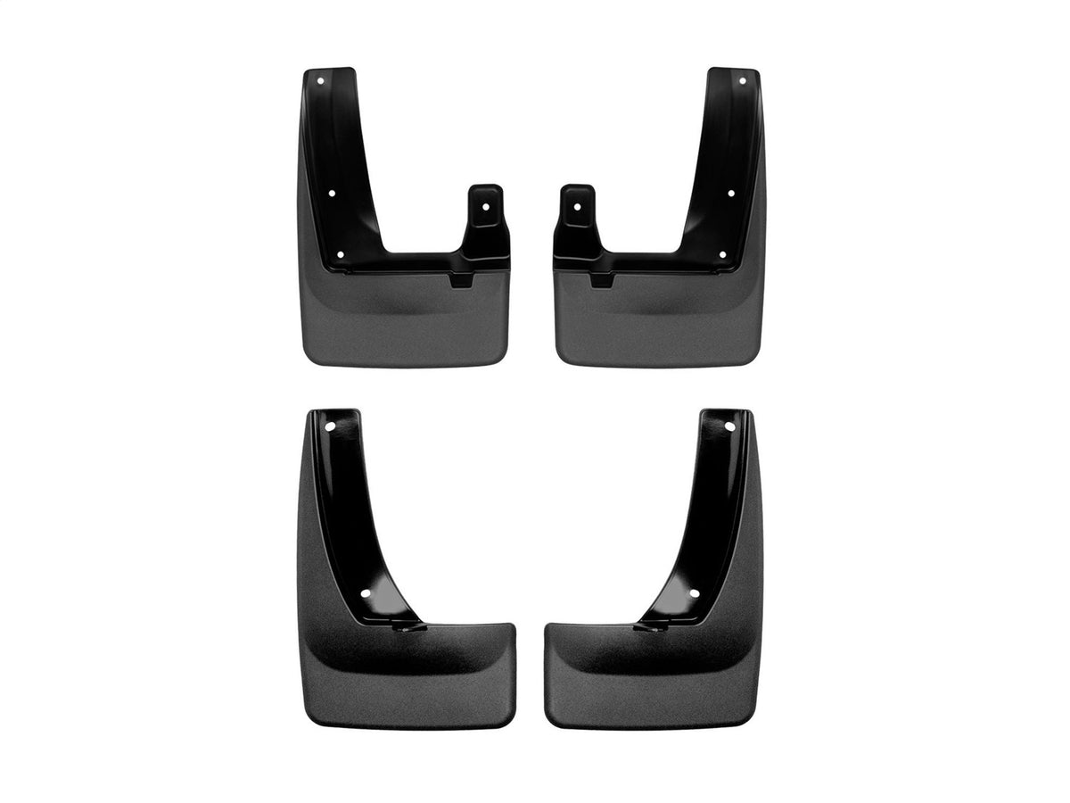 Weathertech - MudFlap No-Drill DigitalFit® MudFlap Kit - Black 19-22 Tucson - 110131-120131