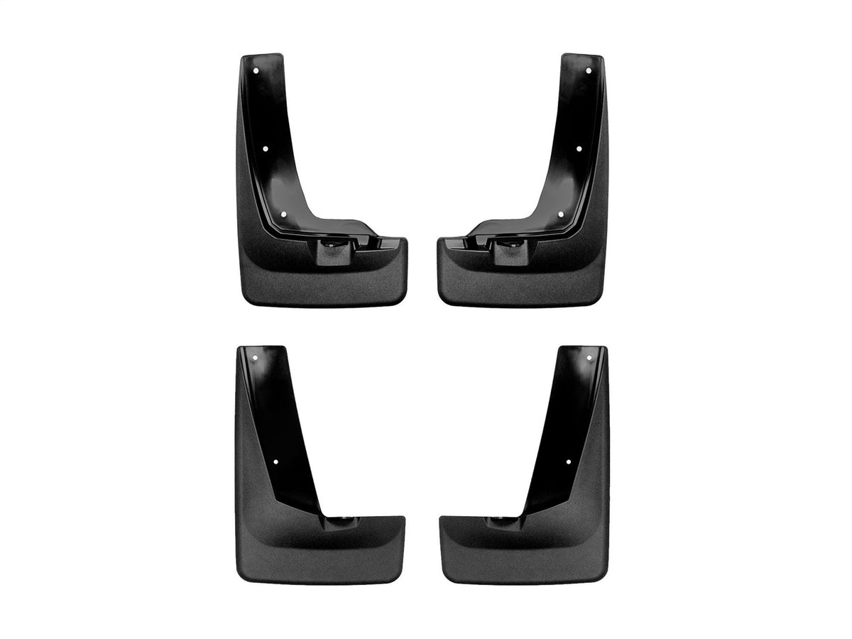 Weathertech - MudFlap No-Drill DigitalFit® MudFlap Kit - Black 19-20 Santa Fe - 110132-120132