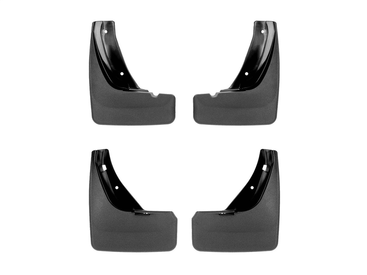 Weathertech - MudFlap No-Drill DigitalFit® MudFlap Kit - Black 22-26 Santa Cruz - 110149-120149