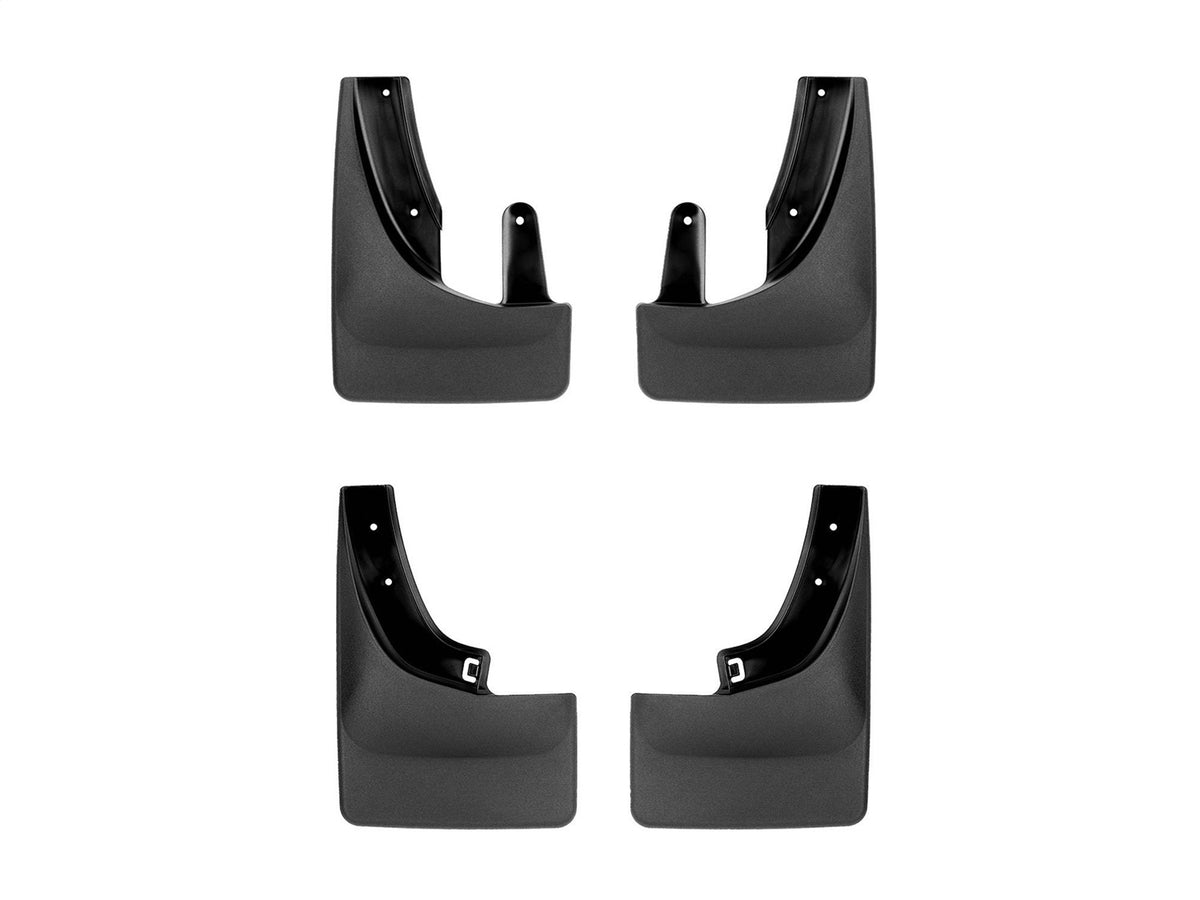 Weathertech - MudFlap No-Drill DigitalFit® MudFlap Kit - Black 22-26 Frontier - 110157-120157