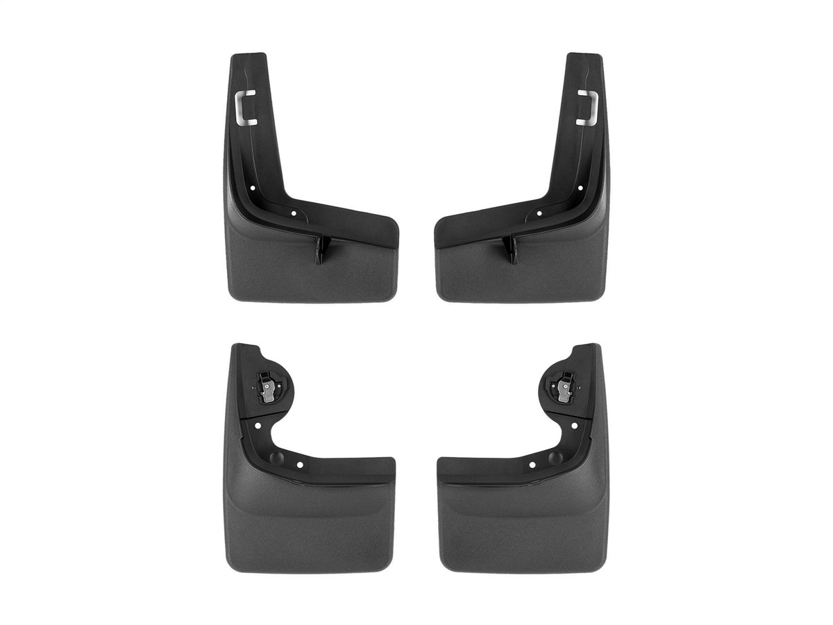 Weathertech - MudFlap No-Drill DigitalFit® MudFlap Kit - Black 22-25 F 150 Lightning - 110164-120164