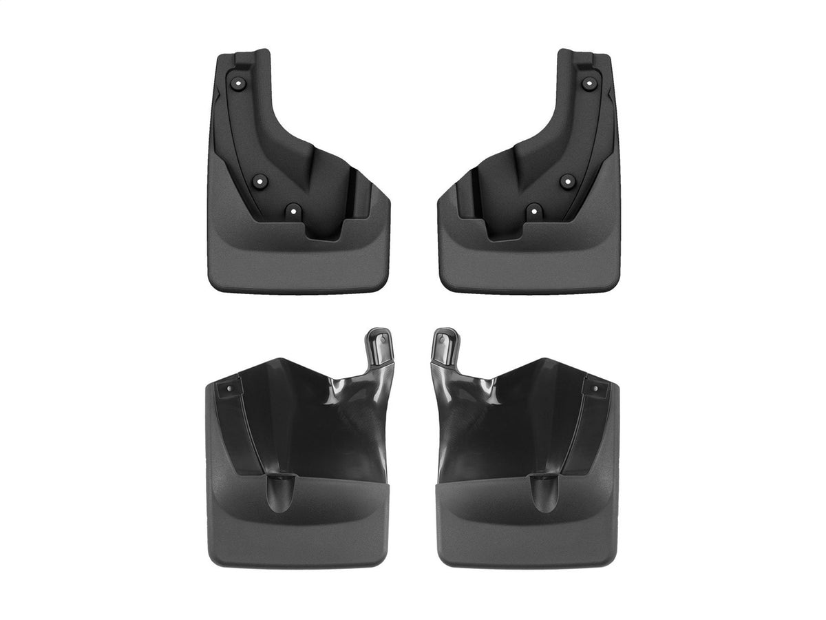 Weathertech - MudFlap No-Drill DigitalFit® MudFlap Kit - Black 22-25 Forester - 110167-120101