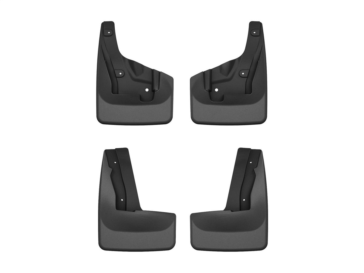 Weathertech - MudFlap No-Drill DigitalFit® MudFlap Kit - Black 24-26 Crosstrek - 110175-120175