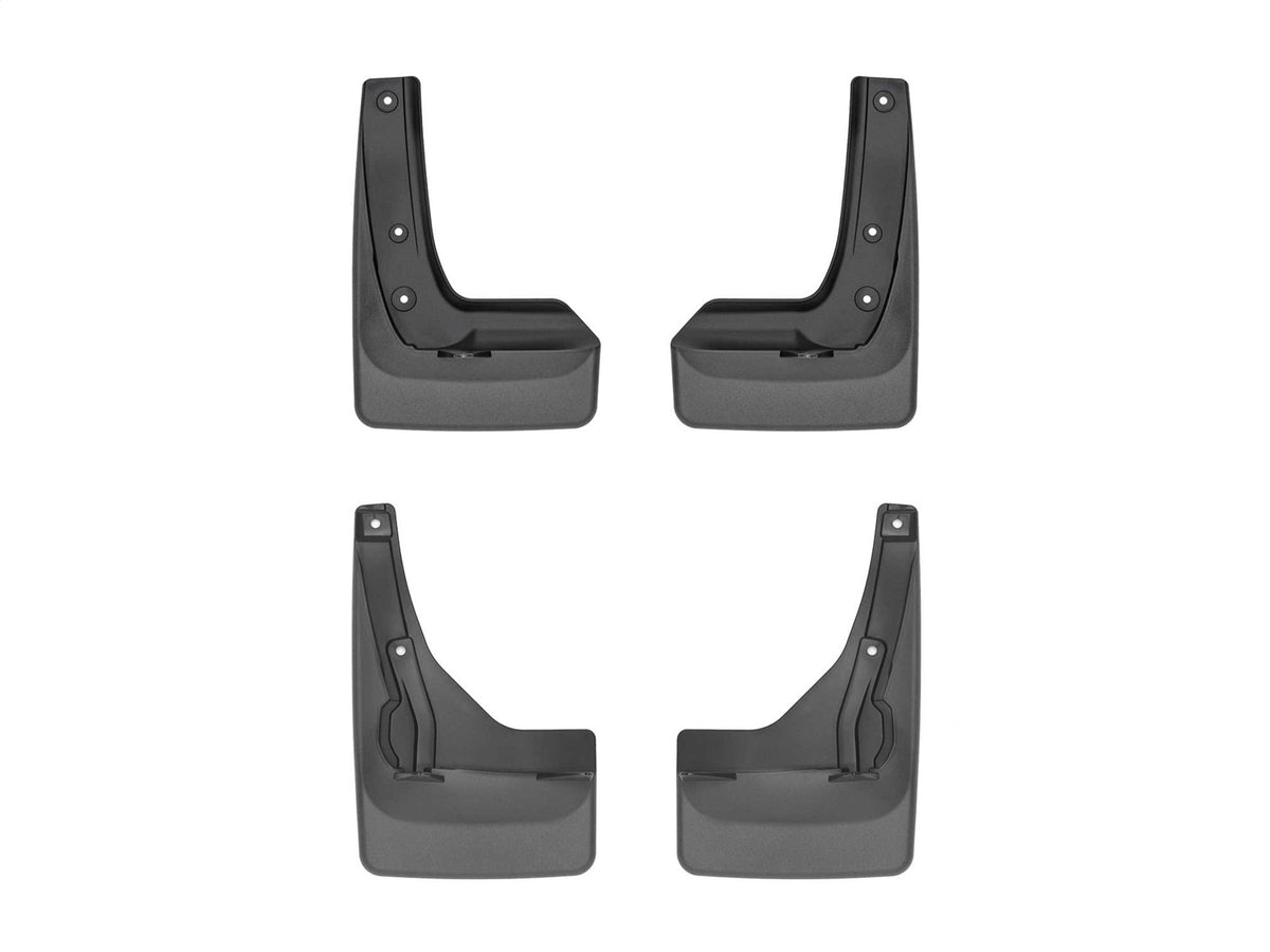 Weathertech - MudFlap No-Drill DigitalFit® MudFlap Kit - Black 20-25 Highlander - 110180-120180