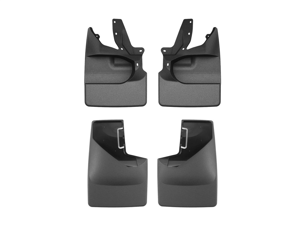 Weathertech - MudFlap No-Drill DigitalFit® MudFlap Kit - Black 21-25 Bronco - 110189-120145