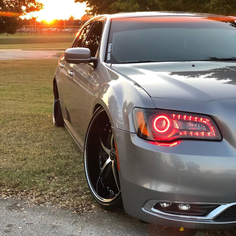 Oracle 11-19 Chrysler 300C DRL Upgrade w/ Halo Kit - ColorSHIFT SEE WARRANTY - 2642-330