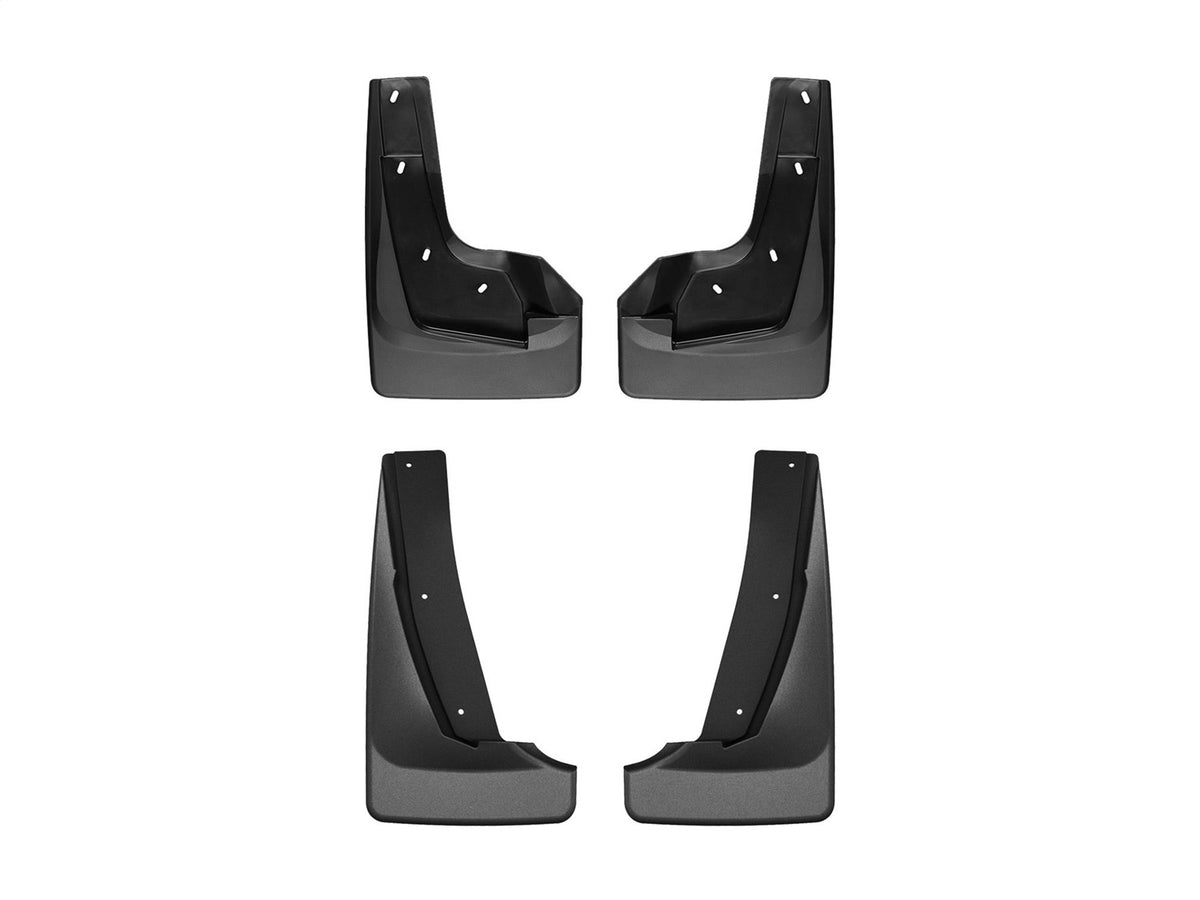 Weathertech - MudFlap No-Drill DigitalFit® MudFlap Kit - Black 24-26 Traverse / 24-26 Acadia - 110193-120193