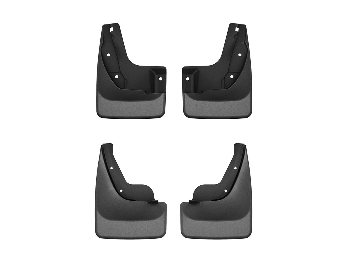 Weathertech - MudFlap No-Drill DigitalFit® MudFlap Kit - Black 24-26 Kona - 110198-120198