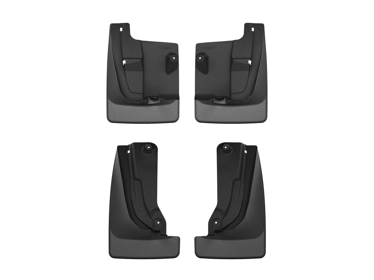 Weathertech - MudFlap No-Drill DigitalFit® MudFlap Kit - Black 19-26 X5 - 110201-120201