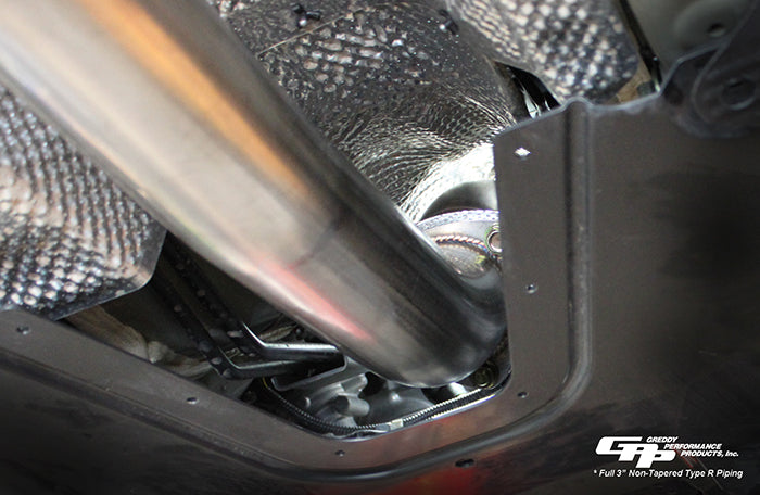 GReddy - Honda (FK8) Civic Type R Full 3" Forward Mid-pipe & Front Over-pipe Upgrade - 10558601