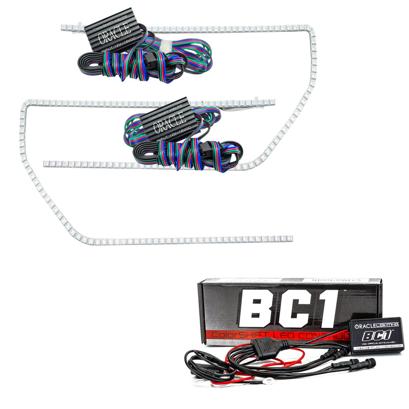 Oracle Ford F-150/Raptor 09-14 Perimeter Halo Kit - ColorSHIFT w/ BC1 Controller SEE WARRANTY - 2203-335