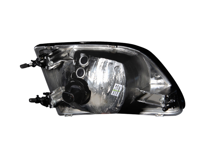 ANZO 1997.5-2003 Ford F-150 Crystal Headlights Black G2 - 111083
