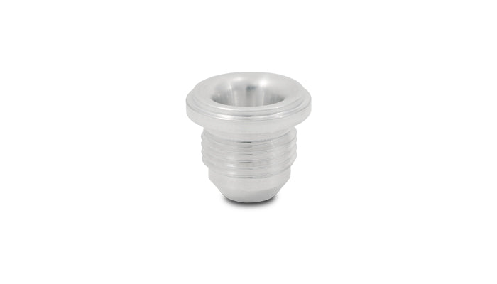 Vibrant -10 AN Male Weld Bung (1-1/8in Flange OD) - Aluminum - 11153