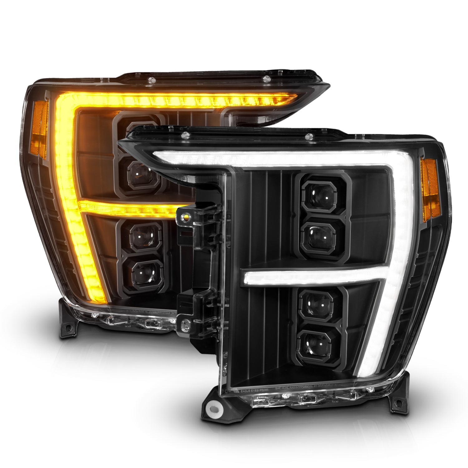 ANZO 21-23 Ford F-150 (w/Factory Halogen) Z-Series Full LED Proj Headlights - Driver Side ONLY - 111593X-L for 2021-2023 Ford