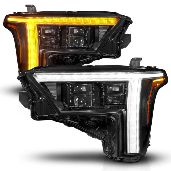 ANZO 22-24 Toyota Tundra (w/Factory LED Refl.) Z-Series Full LED Proj Headlights - Pass. Side ONLY - 111599X-R by ANZO