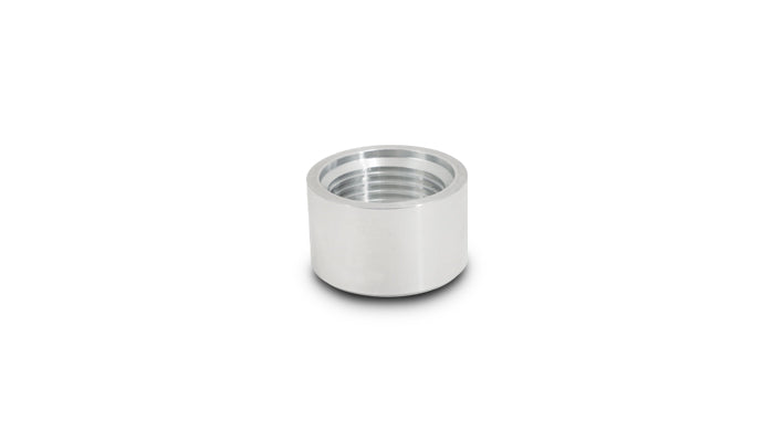 Vibrant -4 AN Female Weld Bung (7/16in -20 Thread) - Aluminum - 11160