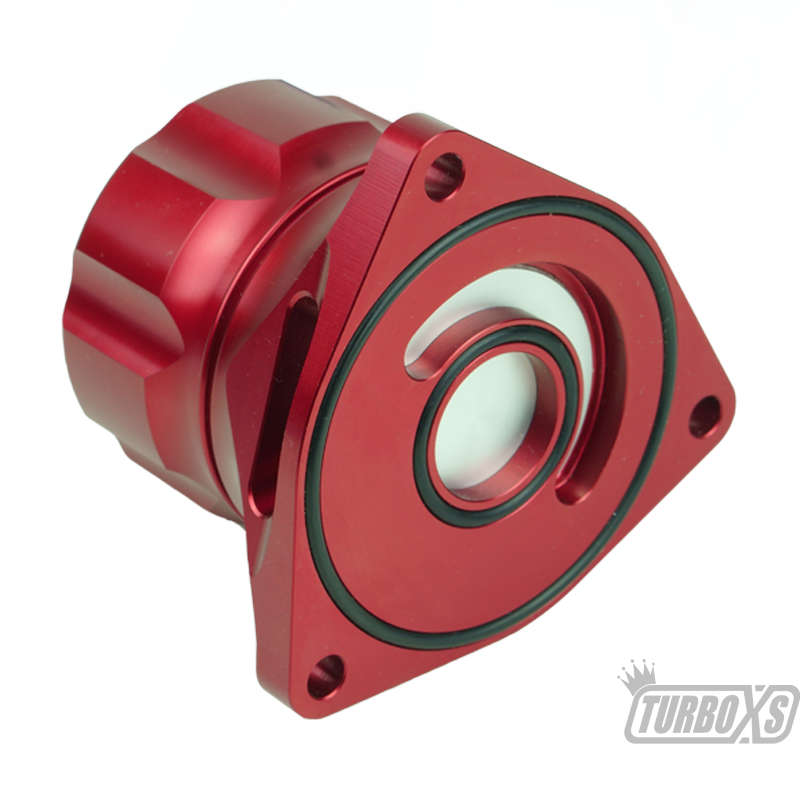 Turbo XS 16-19 Honda Civic Sport 1.5L Turbo/17-19 Civic Si 1.5L Turbo Hybrid BOV - Red - HC15T-HYB-RED