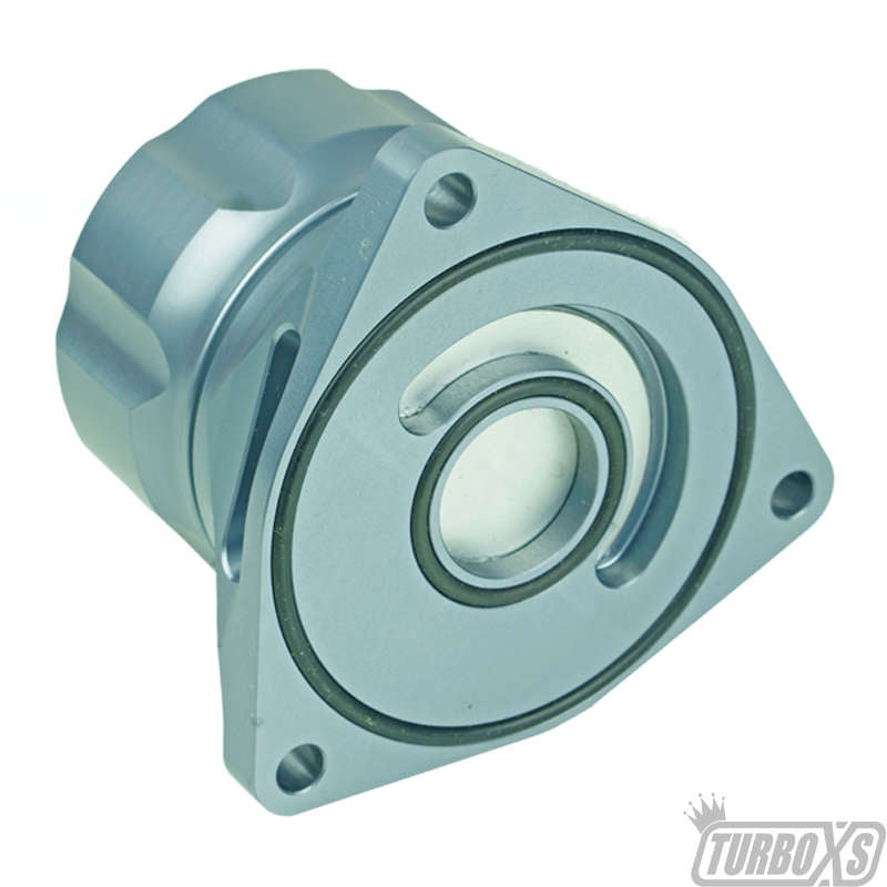 Turbo XS 16-19 Honda Civic Sport 1.5L Turbo/17-19 Civic Si 1.5L Turbo Hybrid BOV - Gray - HC15T-HYB-GRY