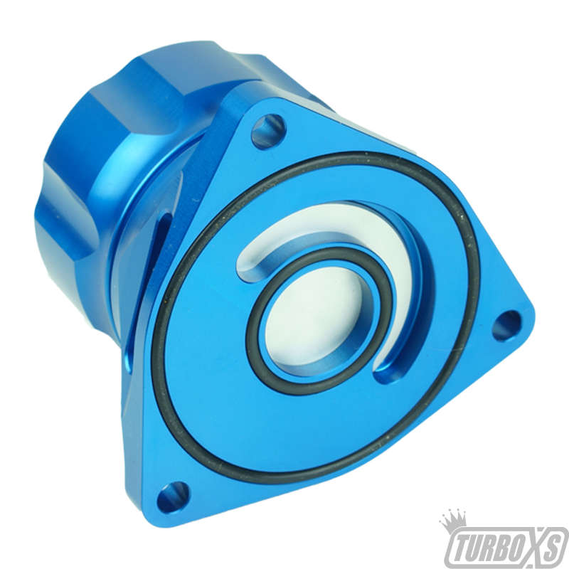 Turbo XS 16-19 Honda Civic Sport 1.5L Turbo/17-19 Civic Si 1.5L Turbo Hybrid BOV - Blue - HC15T-HYB-BLU
