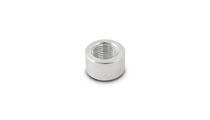 Vibrant 3/8in NPT Female Weld Bung (1in OD) - Aluminum - 11172