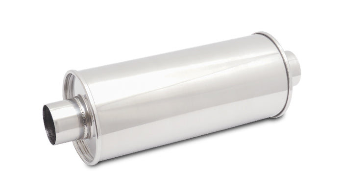 Vibrant StreetPower Round Muff 5in x 9in x 14in long body 2.5in in I.D. x 2.5in out Center-Center - 1118