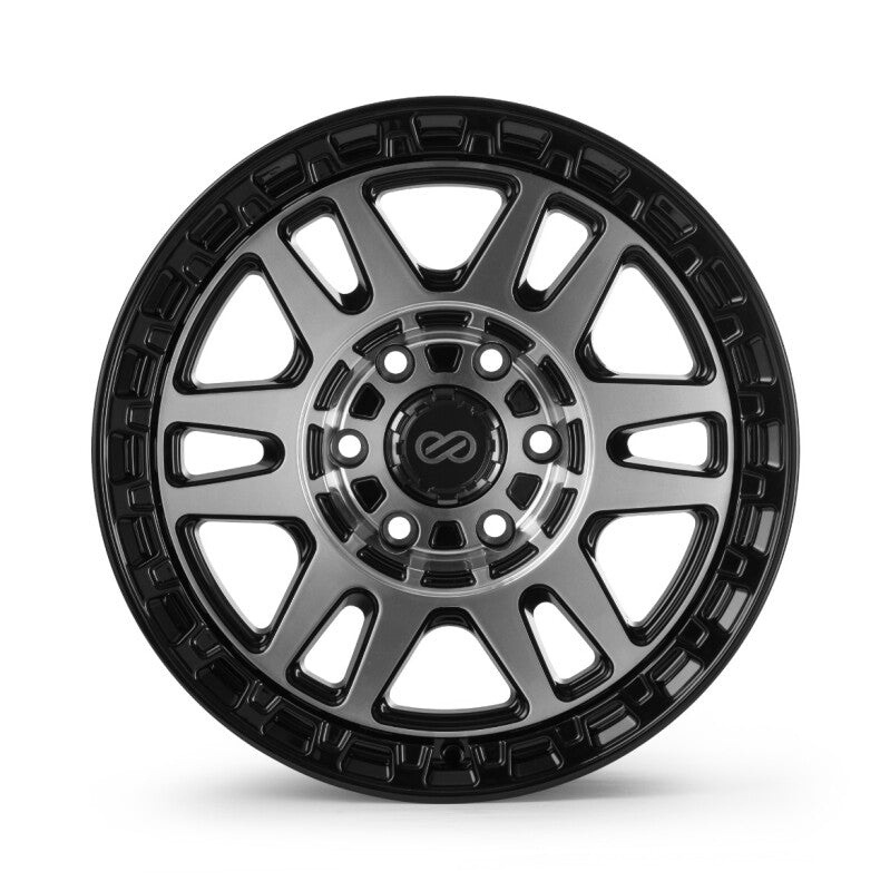 Enkei Trail-Tracker 20x9 / 6x139.7 BP / ET20 / 106.1mm Bore - Matte Black Machined Wheel - 560-290-8420BKM