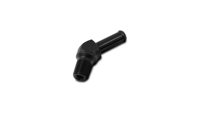 Vibrant Male NPT to Hose Barb Adapter 45 Degree NPT 3/8in Hose 5/16in - 11227