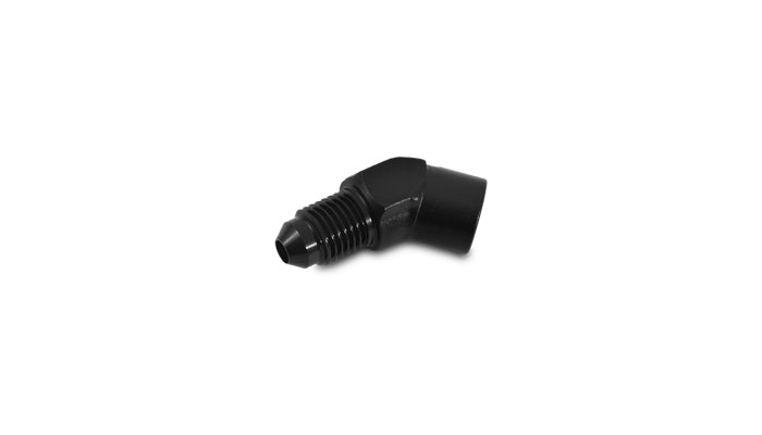 Vibrant -4AN to 1/8in NPT 45 Degree Adapter Fitting - 11301