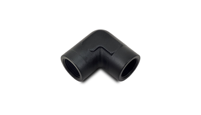 Vibrant 1/2in NPT 90 Degree Female Pipe Coupler Fitting - 11323