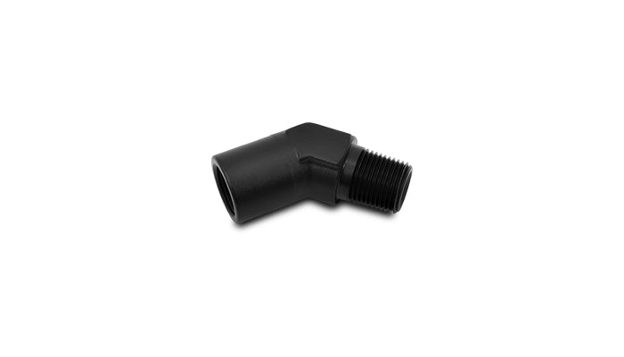 Vibrant 1/8in NPT Female to Male 45 Degree Pipe Adapter Fitting - 11330