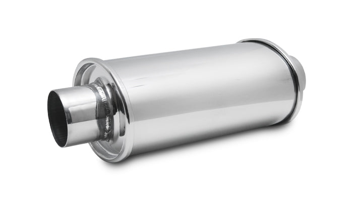 Vibrant ULTRA QUIET Resonator 2in inlet / outlet x 13.75in overall length - 1138