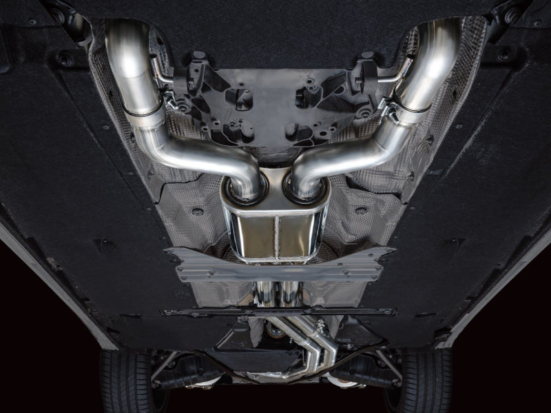 AWE Tuning 19-23 Audi C8 S6/S7 2.9T V6 AWD Track Edition Exhaust - Chrome Silver Tips - 3020-42101